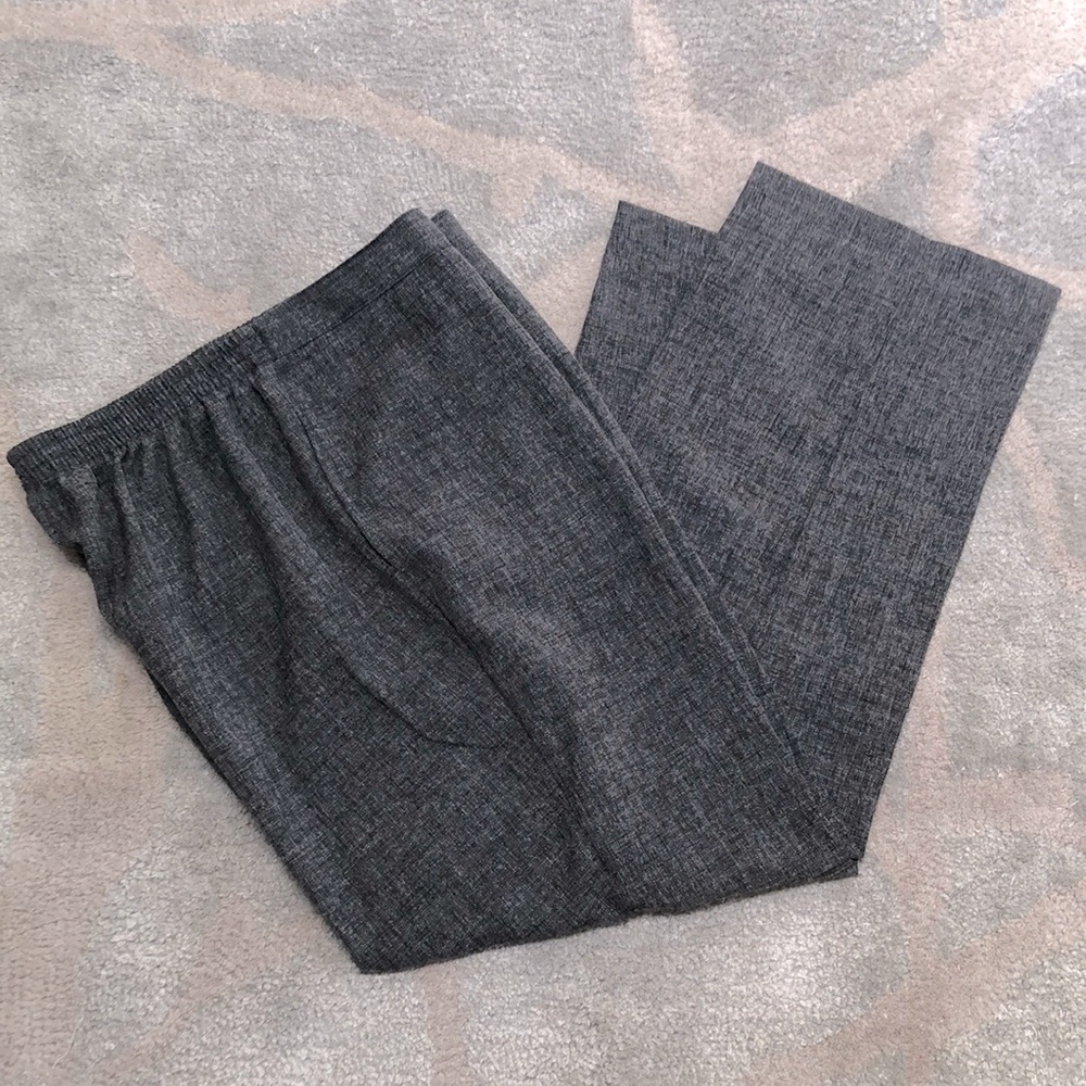 Alfred Dunner Petite Dark Gray Dress Slacks